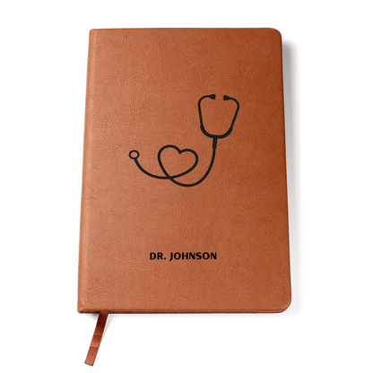 Stethoscope Journal, Gift for Doctor, Healthcare Professional, Medical School Graduation Gifts, Heart Doctor Gifts