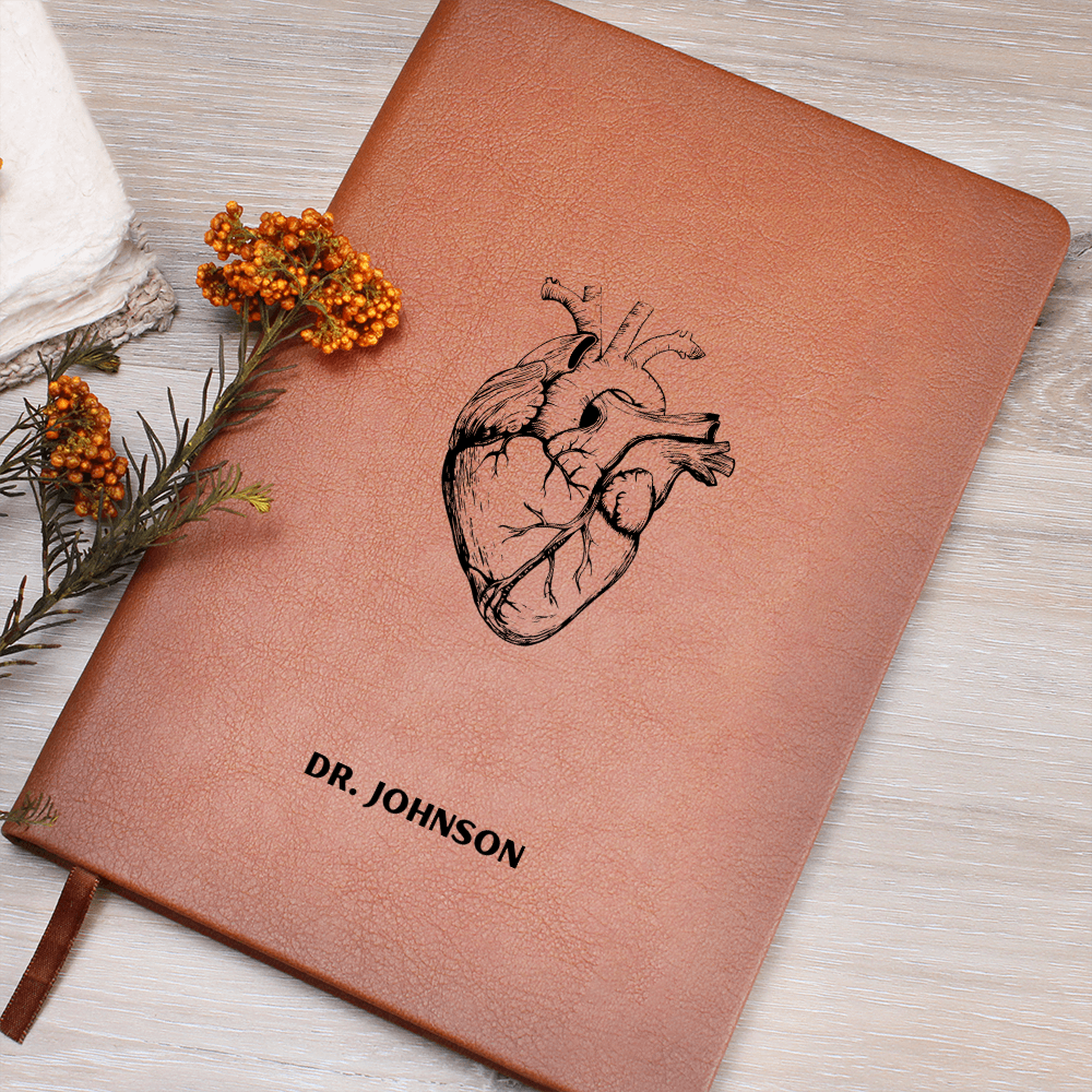 Anatomical Heart Journal, Gift for Cardiologist, Cardiologist Gifts, Cardiologist Gift, Heart Doctor Gifts, Cardiologist Decor Heart Surgeon