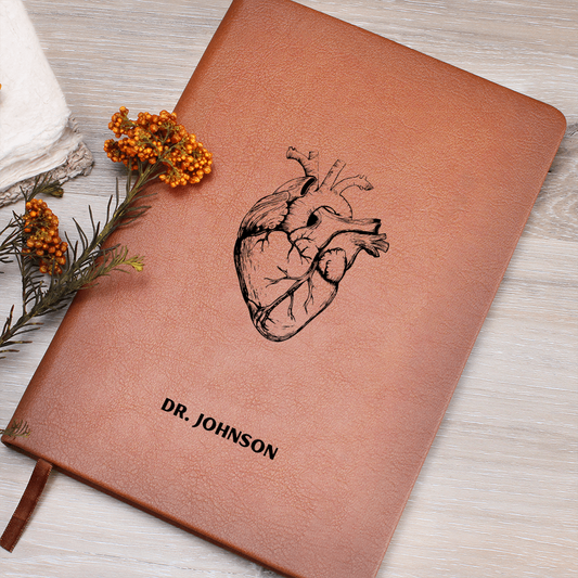 Anatomical Heart Journal, Gift for Cardiologist, Cardiologist Gifts, Cardiologist Gift, Heart Doctor Gifts, Cardiologist Decor Heart Surgeon