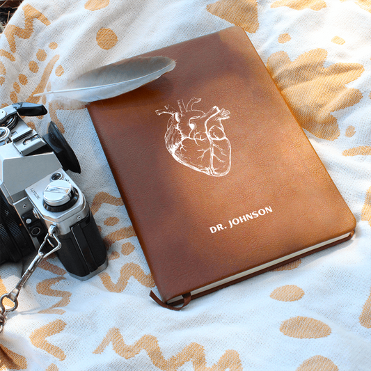 Personalized Name, Anatomical Heart Journal, Gift for Cardiologist, Cardiologist Gifts, Cardiologist Gift, Heart Doctor Gifts, Cardiologist Doctor, Heart Surgeon