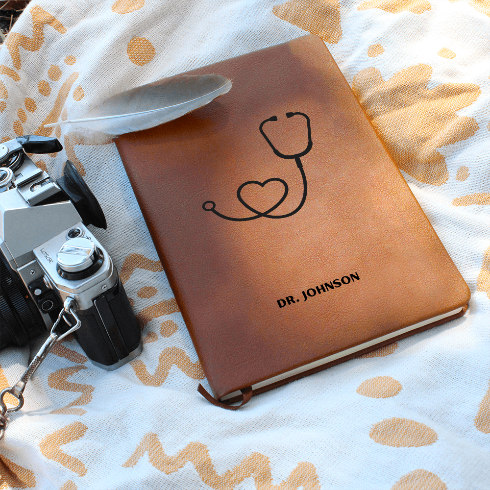 Stethoscope Journal, Gift for Doctor, Healthcare Professional, Medical School Graduation Gifts, Heart Doctor Gifts