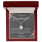 Eternal Hope, Grandparent Granddaughter Necklace, Grandfather Gift, Jewelry for Granddaughter, Message Card