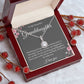 Eternal Hope, Grandparent Granddaughter Necklace, Grandfather Gift, Jewelry for Granddaughter, Message Card