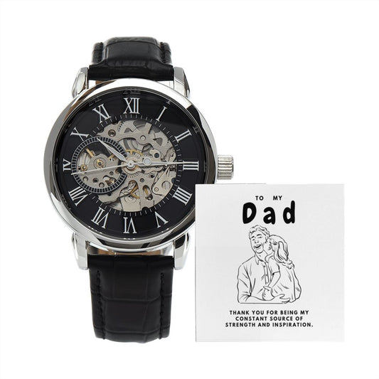 Gifts for Dad, Fathers Day from Daughter Son, Dad Birthday Watch Gifts Ideas, Best Dad Watch with Message, Happy Fathers Day, Birthday Gifts for Dad, from Daughter Son, Watch Gift For Dad