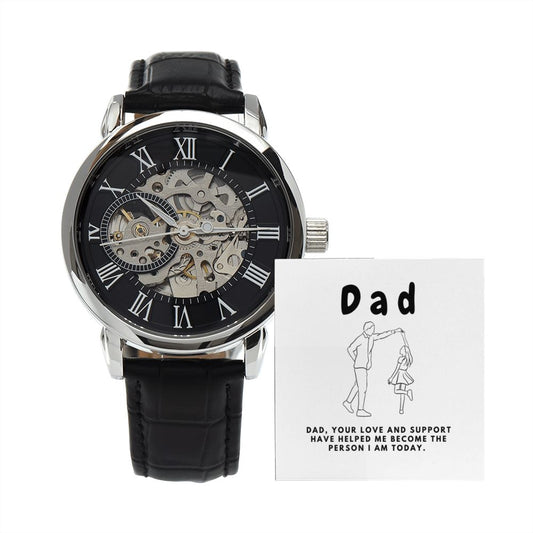 Gifts for Dad, Fathers Day from Daughter Son, Dad Birthday Watch Gifts Ideas, Best Dad Watch with Message, Happy Fathers Day, Birthday Gifts for Dad, from Daughter Son, Watch Gift For Dad
