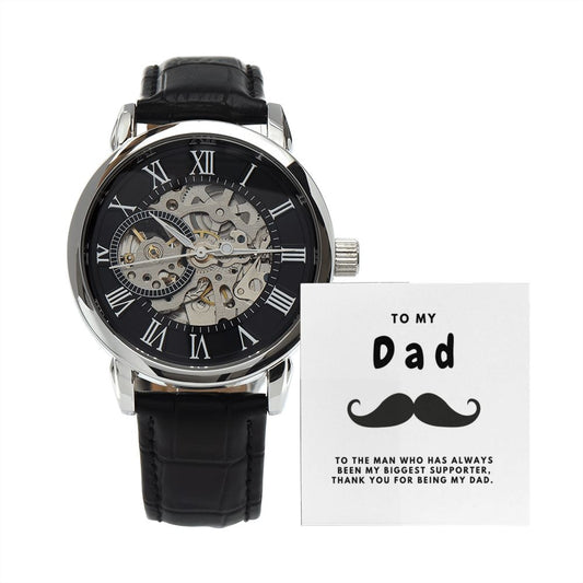 Gifts for Dad, Fathers Day from Daughter Son, Dad Birthday Watch Gifts Ideas, Best Dad Watch with Message, Happy Fathers Day, Birthday Gifts for Dad, from Daughter Son, Watch Gift For Dad