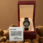 Cute Funny Father Watch, for Dad, Gift from Daughter, from Son, Message Card Watch