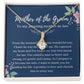 EllePendants Mother Of The Groom Gift From Bride, Mother In Law Gift Wedding Day, From Daughter In Law, Future Mother In Law Gifts Necklace, Gold Jewelry