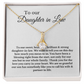 To Our Daughter-In-Law Gift On Wedding Day, Alluring Beauty