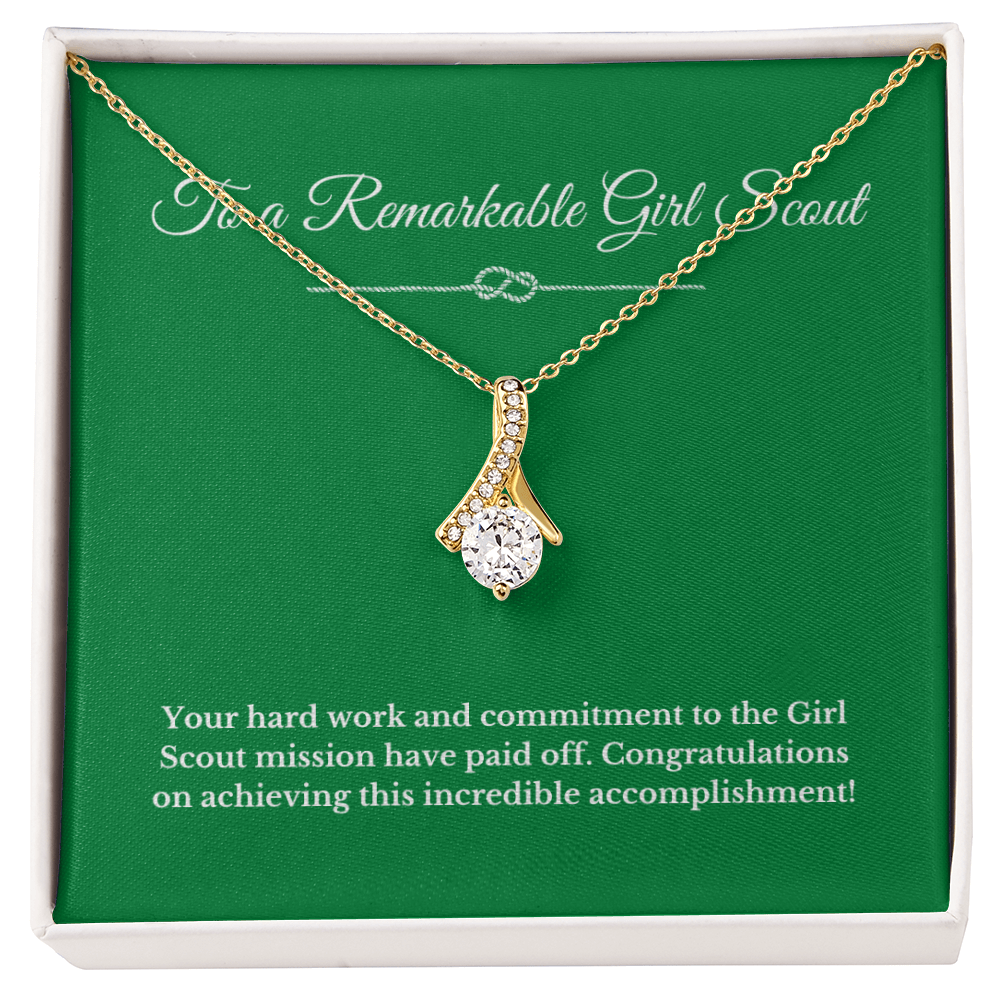 Ribbon Girl Scout Gift Jewelry.