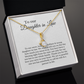 To Our Daughter-In-Law Gift On Wedding Day, Future Daughter In Law Rehearsal Dinner Gift