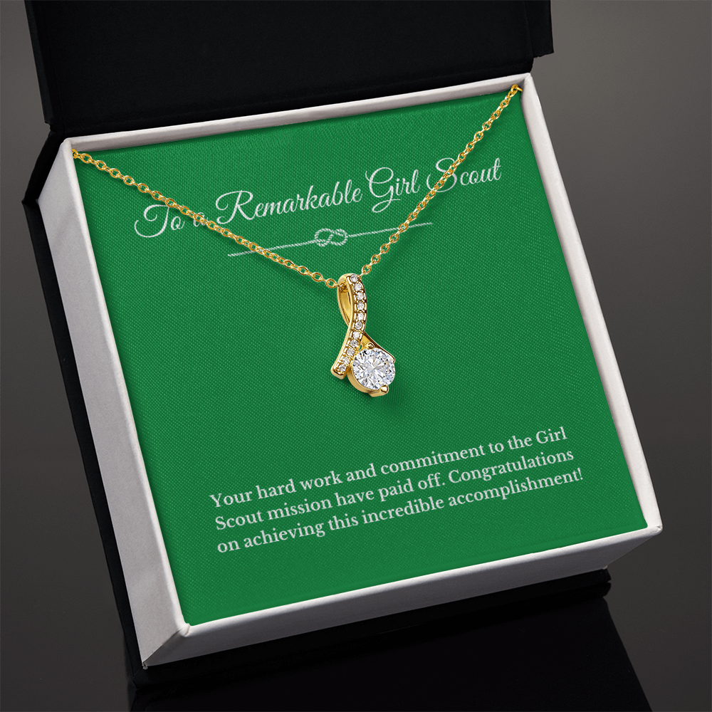 Ribbon Girl Scout Gift Jewelry.