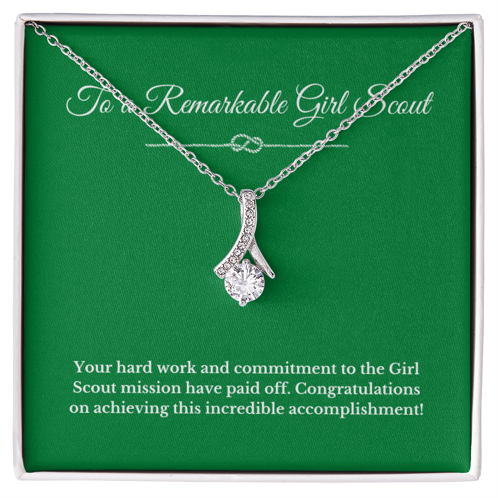 Ribbon Girl Scout Gift Jewelry.