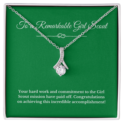 Ribbon Girl Scout Gift Jewelry.