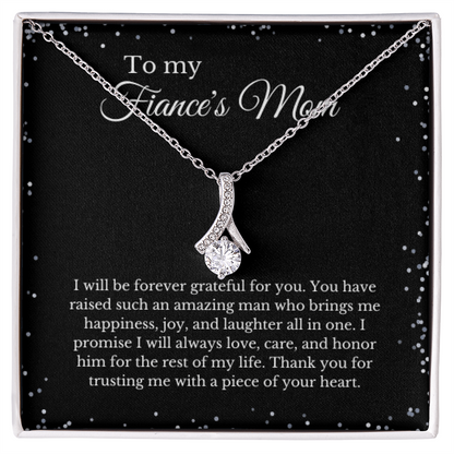 Necklace to My Fiance's Mom from Her Gift for Future Mother in Law to Be Jewelry
