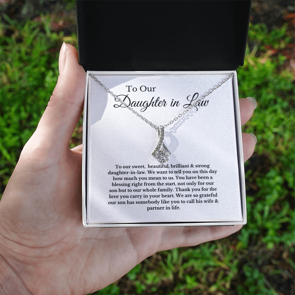 Daughter In Law Necklace From Parents