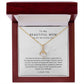 Mother of the Bride Gift from Daughter Mother of the Bride Necklace from Bride Eternity Necklace Mom of Bride Gift To Mom from Bride