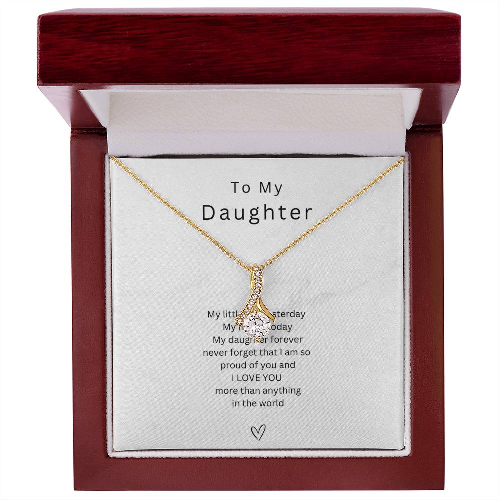 To My Daughter Jewelry Dish, Gift For Daughter From Mom, Daughter Birthday Gift, Daughter Keepsake Gift,