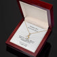 1 year Anniversary Gift for Girlfriend, 1st Anniversary Necklace, First anniversary gift for her, First Wedding