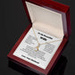 To My Wife Necklace from Husband – Romantic Wife Gift, Birthday Anniversary Valentine's Day Jewelry for Her