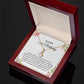 21st Birthday Ribbon Necklace