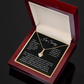 Apology Gift Necklace Message, I'm Sorry Card with Jewelry
