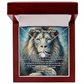 Lion Necklace, Silver or Gold Lion Necklace, Wild Animal Necklace, From Dad Necklace, Jewelry, Daughter Son Gift