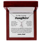 To My Daughter Ribbon Necklace Gift From Dad, Jewelry