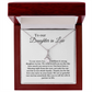 To Our Daughter-In-Law Gift On Wedding Day, Alluring Beauty