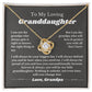 To Granddaughter from Grandpa, To Our Granddaughter From Grandpa, Birthday Gifts, Grandchild Necklace, Jewelry From Granddad