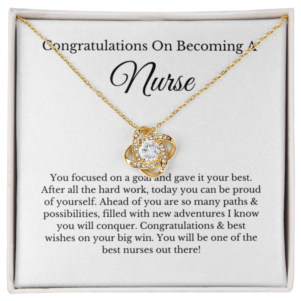 Love Knot, Nurse Graduation Gift, Graduation Gift For New Nurse