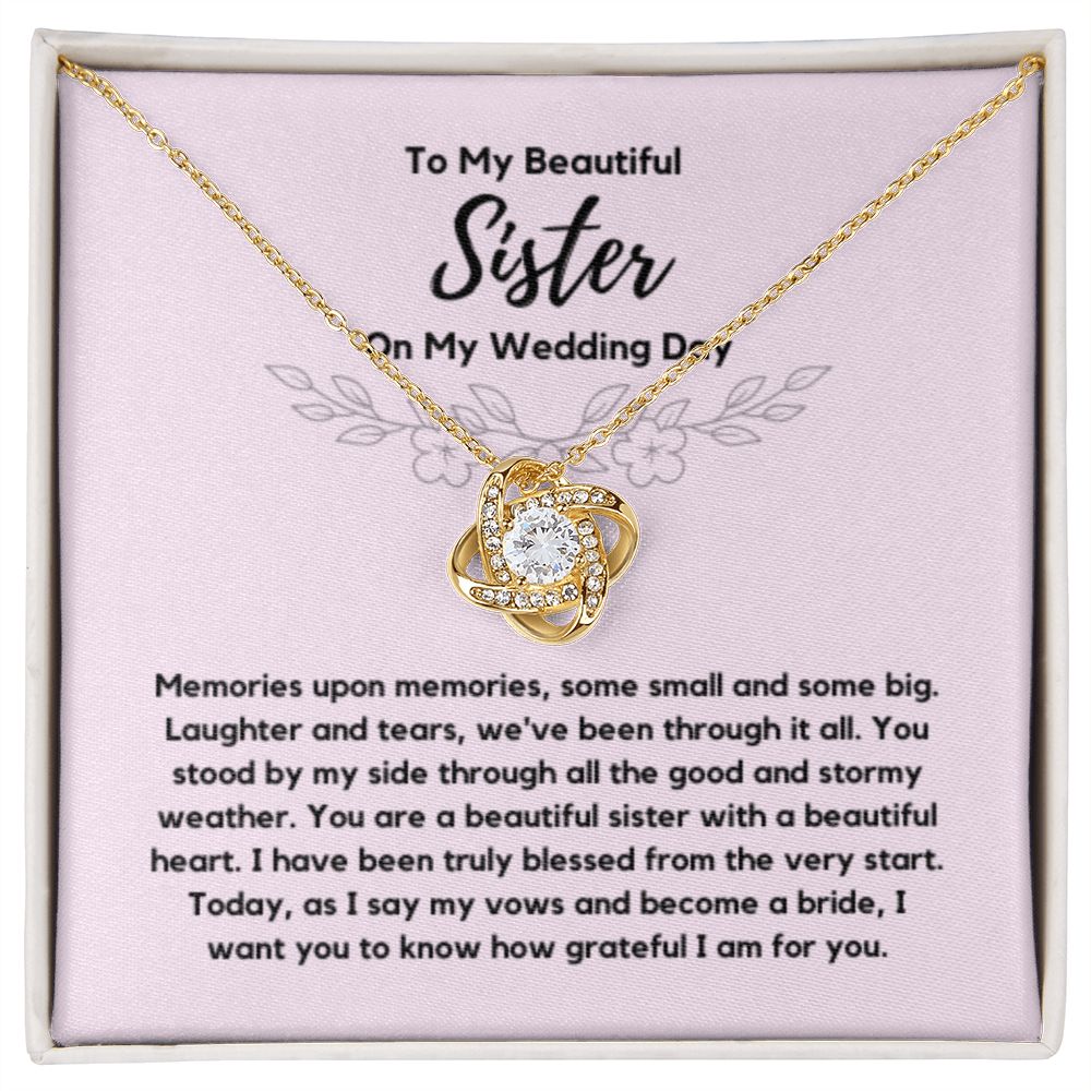 Sister-in-Law - Forever Love Necklace - Future Sister-in-Law, Bride Wedding  Gift - Walmart.com