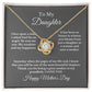 To Daughter From Mom Mother's Day Gift- Great Mother Necklace