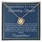 Respiratory Therapist Graduation Gift, Healthcare Jewelry Necklace.