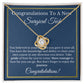 Surgical Tech Graduation Gift, Surgery Unit Jewelry, Healthcare Necklace