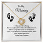Baby Bump Necklace for Mom, Gold Silver Pendant Jewelry with Message Card, Gift for New Mommy