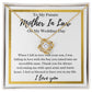 Mother In Law Necklace, Mother In Law Gifts, Gifts For Mother In Law, Mother In Law Christmas Gifts, Wedding Gift