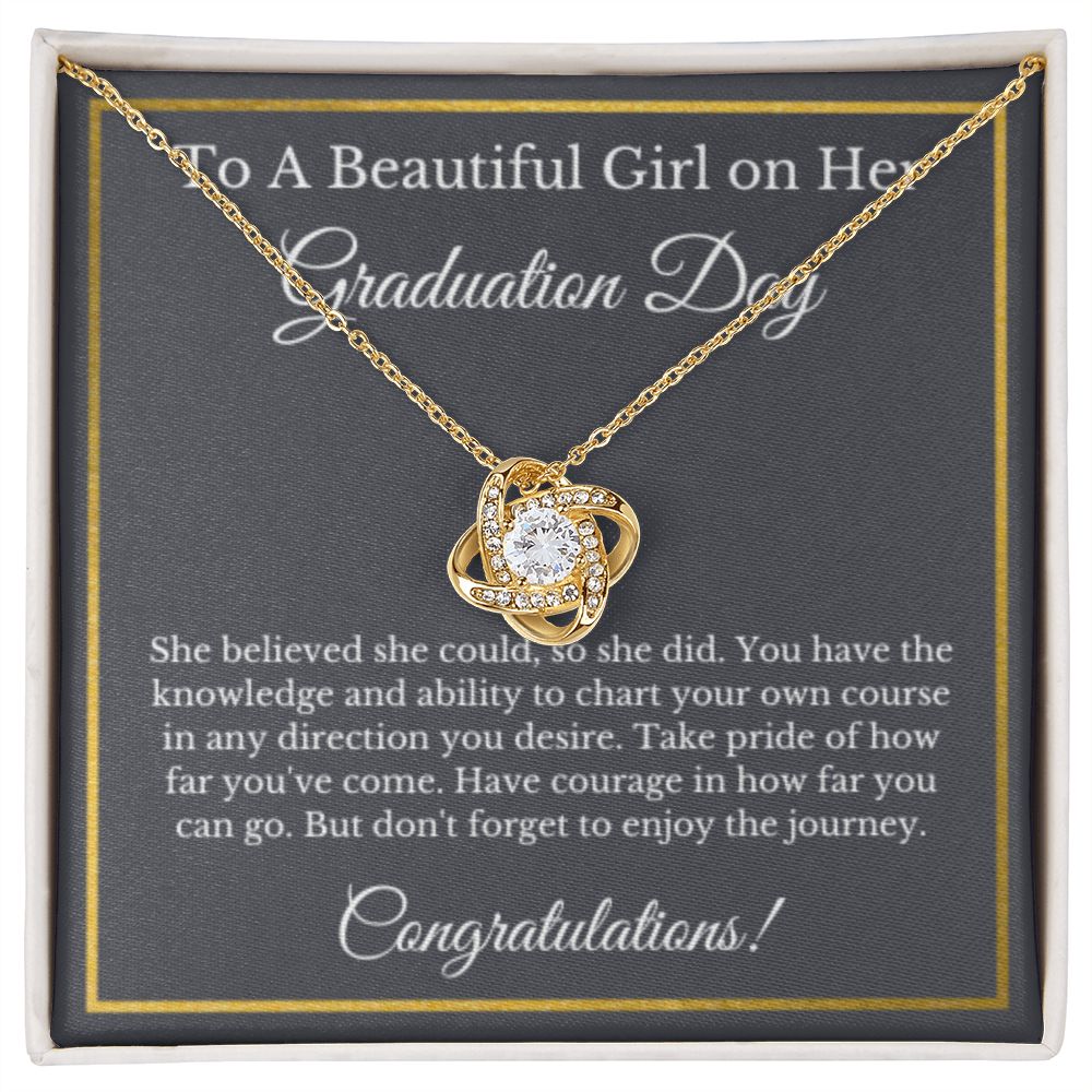 Graduation Gift Necklace, Gold Diamond, Graduation Gifts for Her, High School Graduation Gifts for Her, College Graduation, Class of 2023