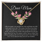 To My Mom Necklace, For Mom From Daughter Son, Mother's Day Gift