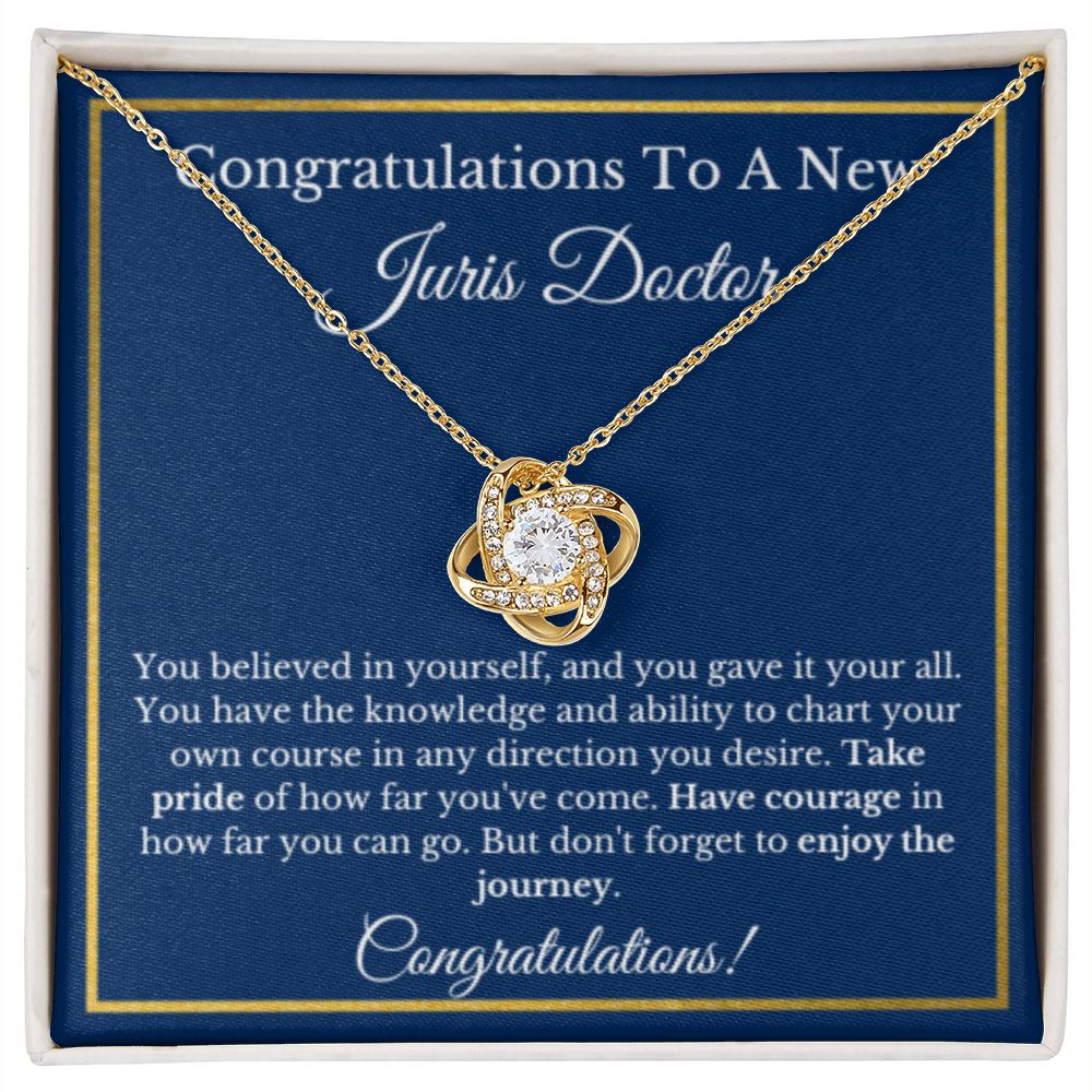 Juris Doctor Message Card Jewelry, Gold Diamond, JD Graduation Gift, Grad Gift For Law, Law School Graduation Gift