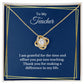 Teacher Gift Box, Teacher Jewelry, Message Card Gift, For Teacher, From Student, End of Year Teacher Gift, Graduation Gift