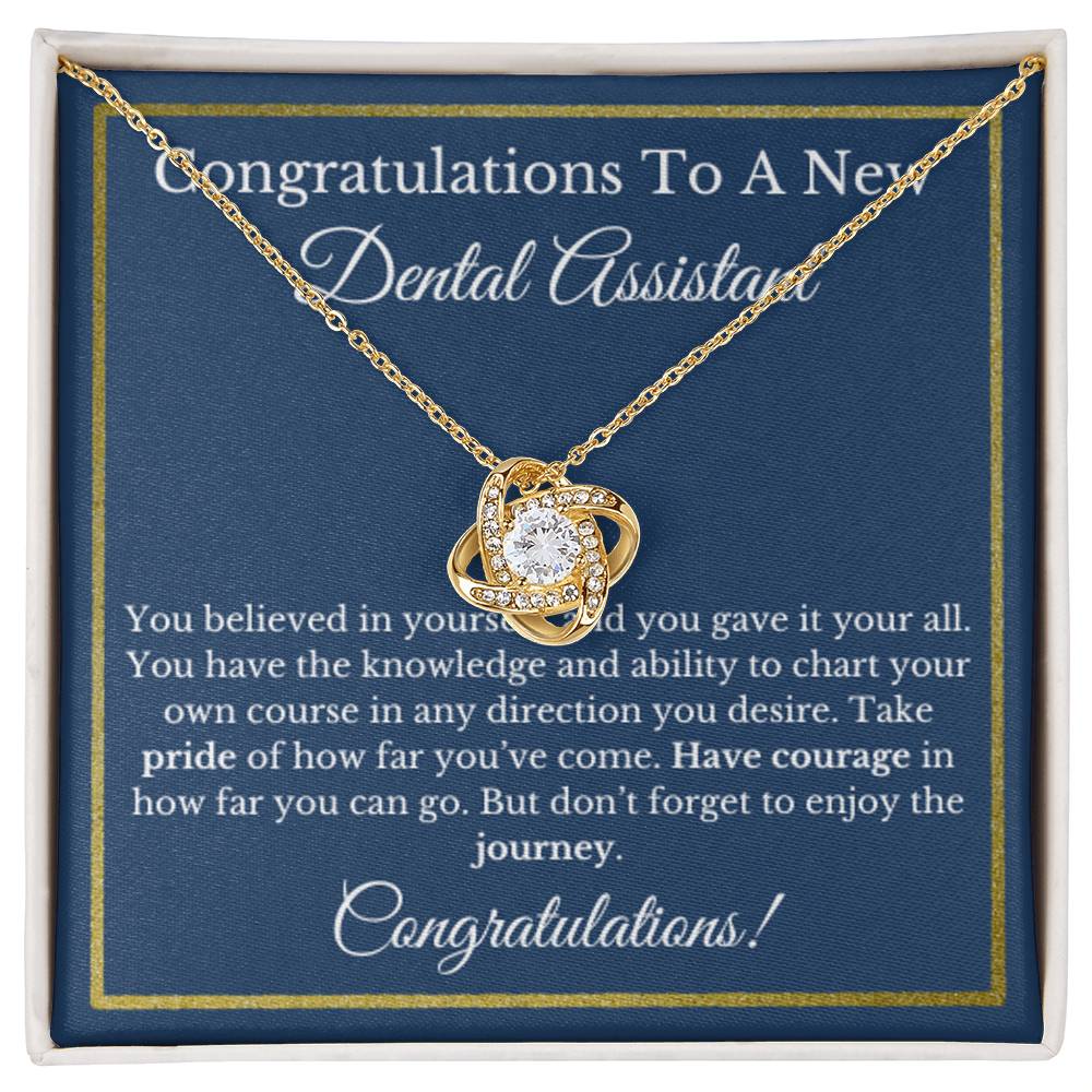 Dental Assistant Graduation Gift, Jewelry Gift, Healthcare Necklace