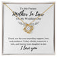 Mother In Law Necklace, Mother In Law Gifts, Gifts For Mother In Law, Mother In Law Christmas Gifts, Wedding Gift