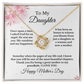 To Daughter From Mom Mother's Day Gift- Great Mother Necklace