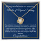 Doctor of Physical Therapy Degree Graduation Gifts, Healthcare Gifts, Masters of Physical Therapy Gold Diamond Necklace