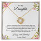 Daughter's 48th Birthday From Dad Necklace