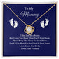 Baby Bump Necklace for Mom, Gold Silver Pendant Jewelry with Message Card, Gift for New Mommy