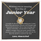 First Day Of Junior Year, For Daughter, Son, Back To School Gift Necklace Jewelry High School