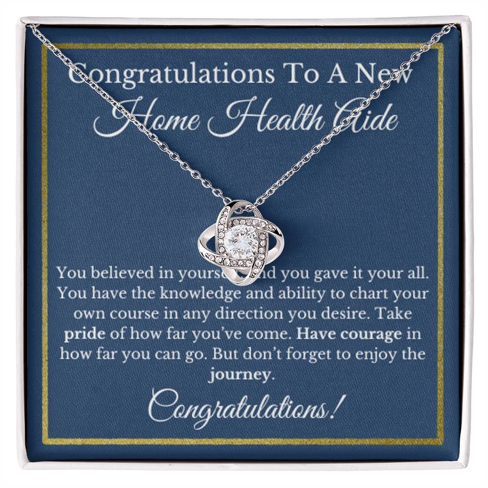 Home Health Aide Graduation Gift, Jewelry Gift, Necklace