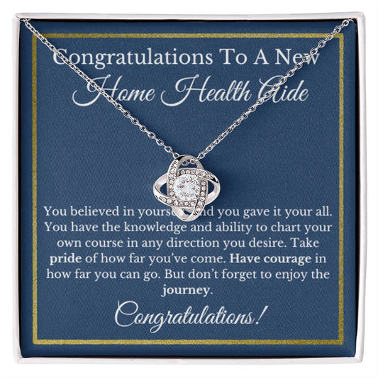Home Health Aide Graduation Gift, Jewelry Gift, Necklace